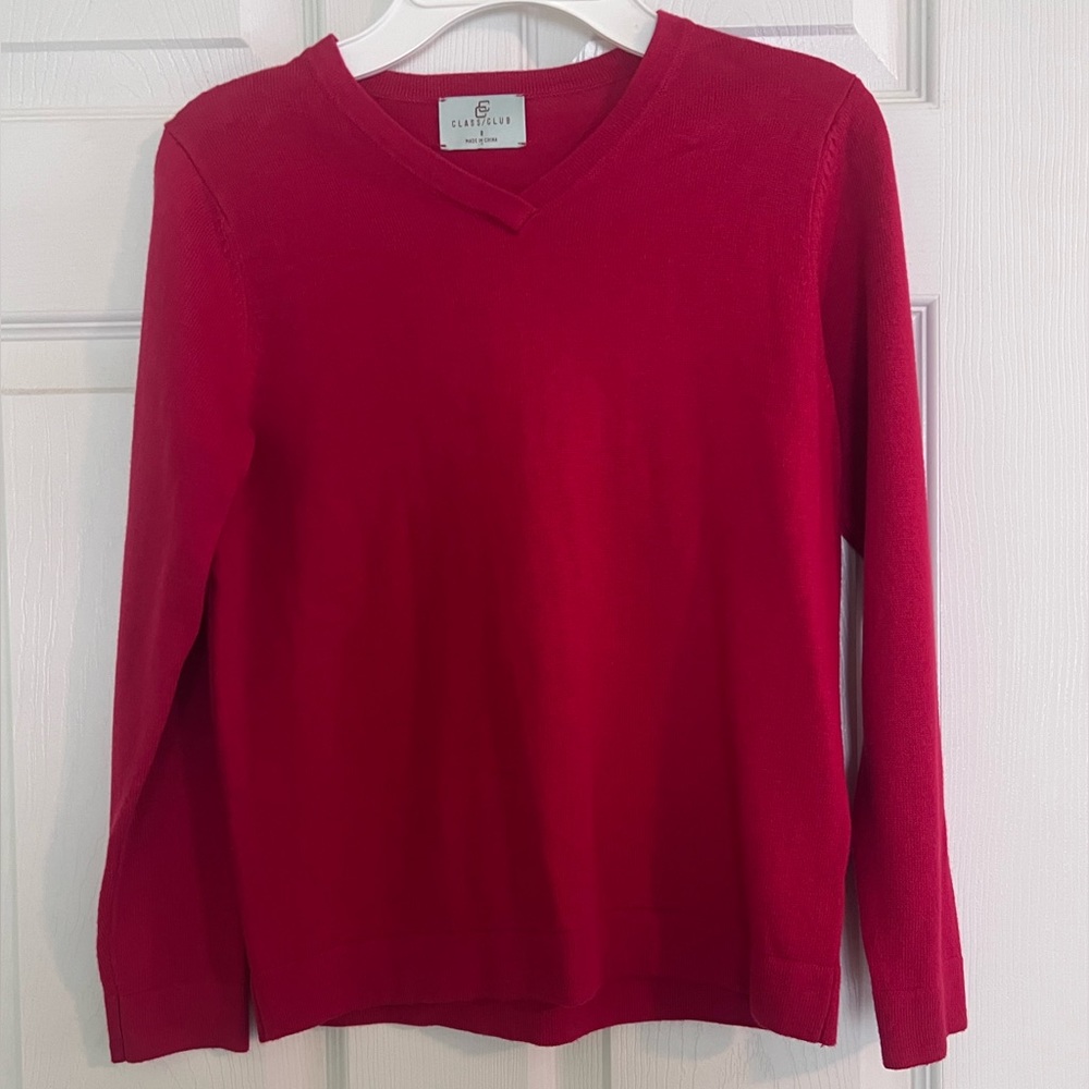 Little Boys Class Club V-Neck Sweater